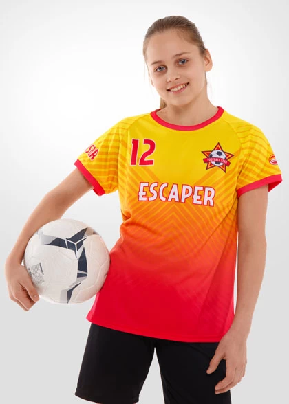 Футбольная майка для девочек FUT-K11.1-SUBL