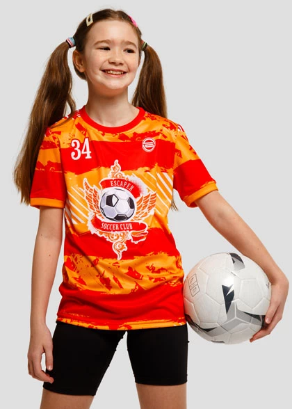 Футбольная майка для девочек FUT-K14.1-SUBL