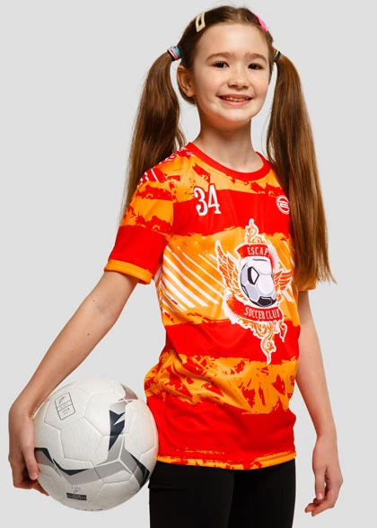 Футбольная майка для девочек FUT-K14.1-SUBL