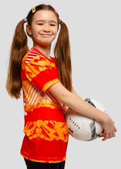 Футбольная майка для девочек FUT-K14.1-SUBL